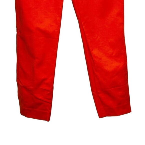 Kate Spade orange Davis skinny crop pants size approximately 4 - Picture 3 of 16